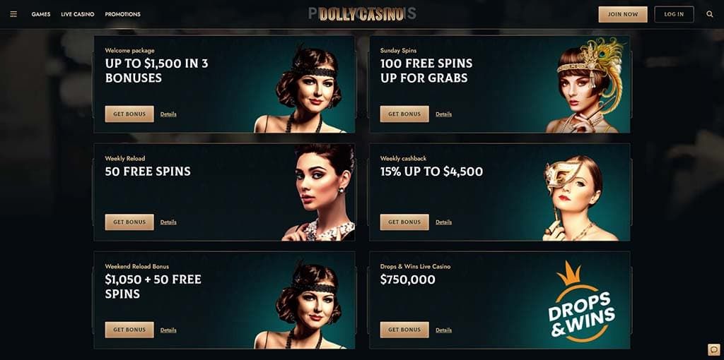 Dolly Casino bonus