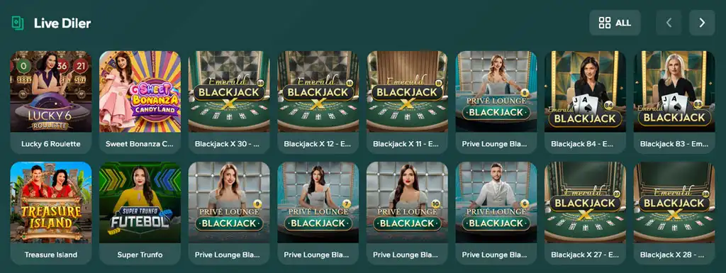 Wild Tornado Casino live games